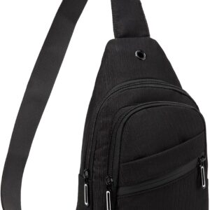 Small Sling Bag for Women Men, Sling Backpack Chest Daypack Crossbody Bag for Travel Outdoor Hiking
