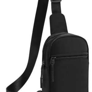 Small Sling Bag for Women and Men, Crossbody Bags Trendy Fanny Packs Chest Bag with Extended Strap