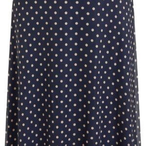 Womens Polka Dot Skirts Mesh High Waist Boho Flowy Long Midi Skirts